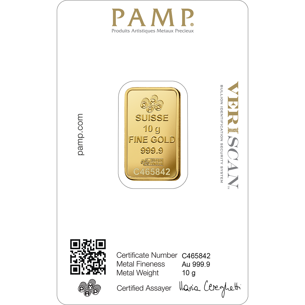 Lady Fortuna™ Gold Minted Bar - 10g