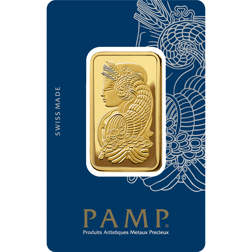 Lady Fortuna™ Gold Minted Bar - 31 g