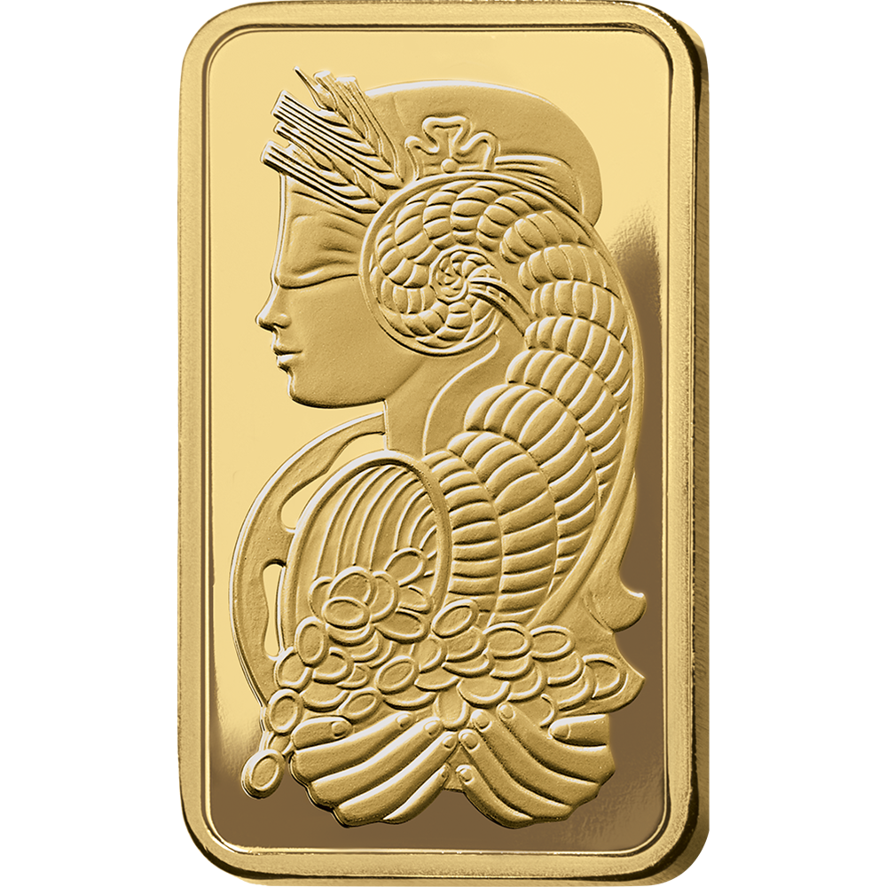 Lady Fortuna™ Gold Minted Bar - 10g